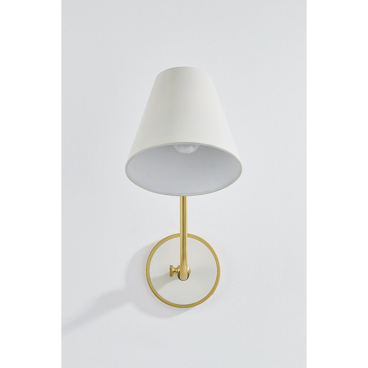 Georgann 1 Light 7 inch Aged Brass/Soft White Wall Sconce Wall Light
